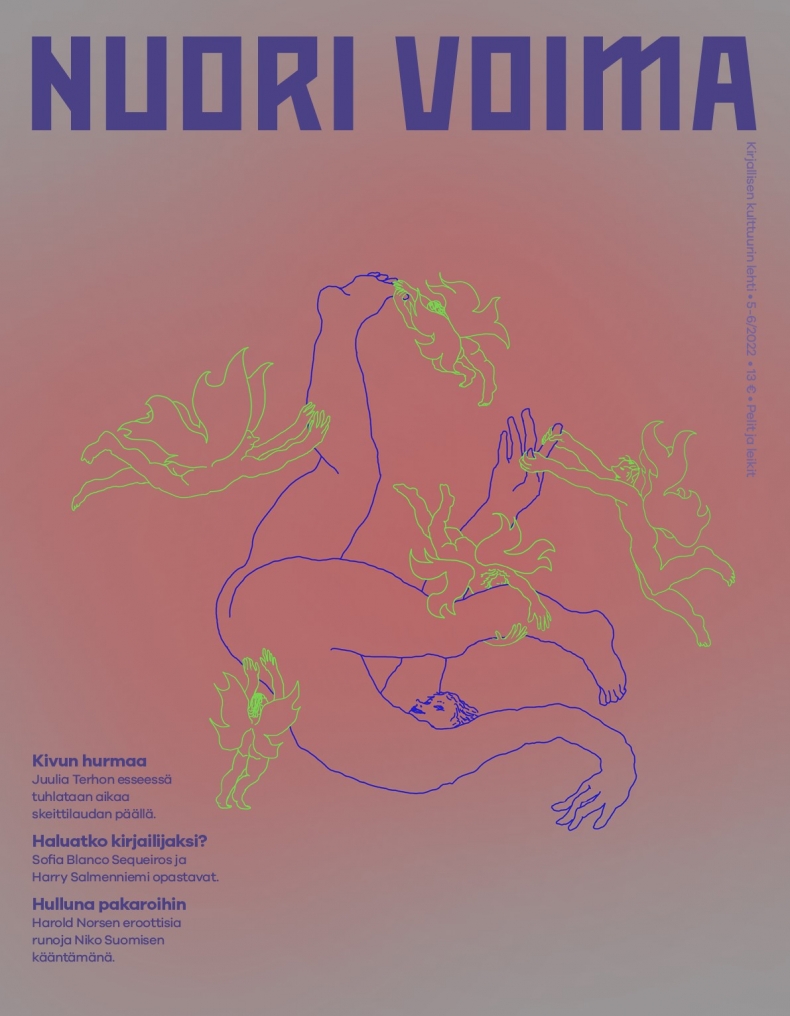 Cover of Nuori Voima magazine issue 5–6/2022